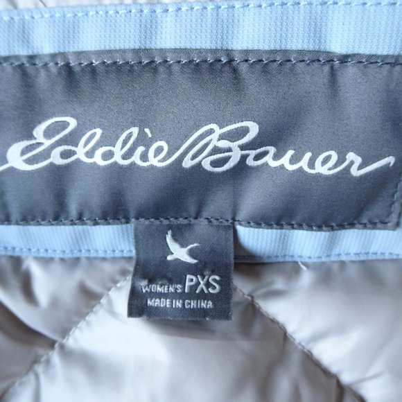 Eddie Bauer Women's Premium 550 Fill Goose Down Coat Size Petite XS - Picture 7 of 12